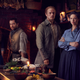 Sophie Skelton, Richard Rankin, Sam Heughan, Caitriona Balfe